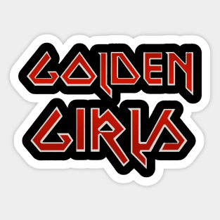 Metal Women Sticker